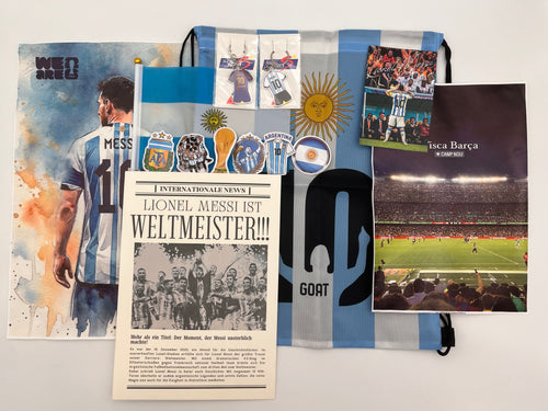 Lionel Messi - Nº10 - Barcelona & Argentinien - Fanbox