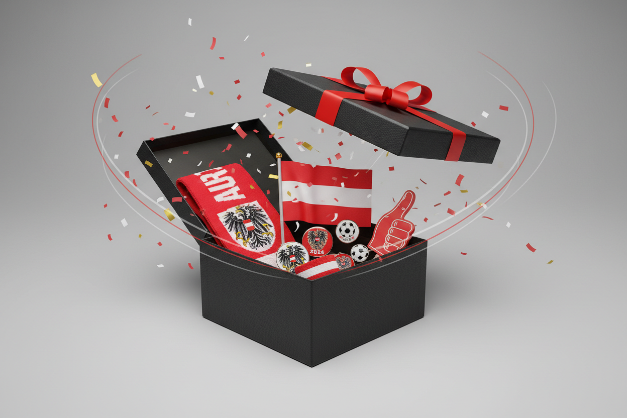 Österreich - Nationalteam - Rot Weiß Rot - Fanbox