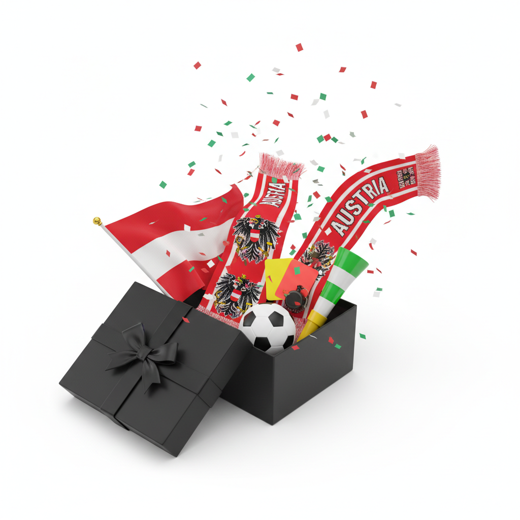 Österreich - Nationalteam - Rot Weiß Rot - Fanbox